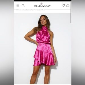 Breaking Hearts Dress Pink